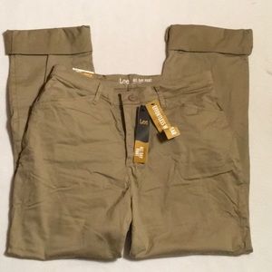 Lee All Day Pant Straight Leg Relaxed Fit sz 8T